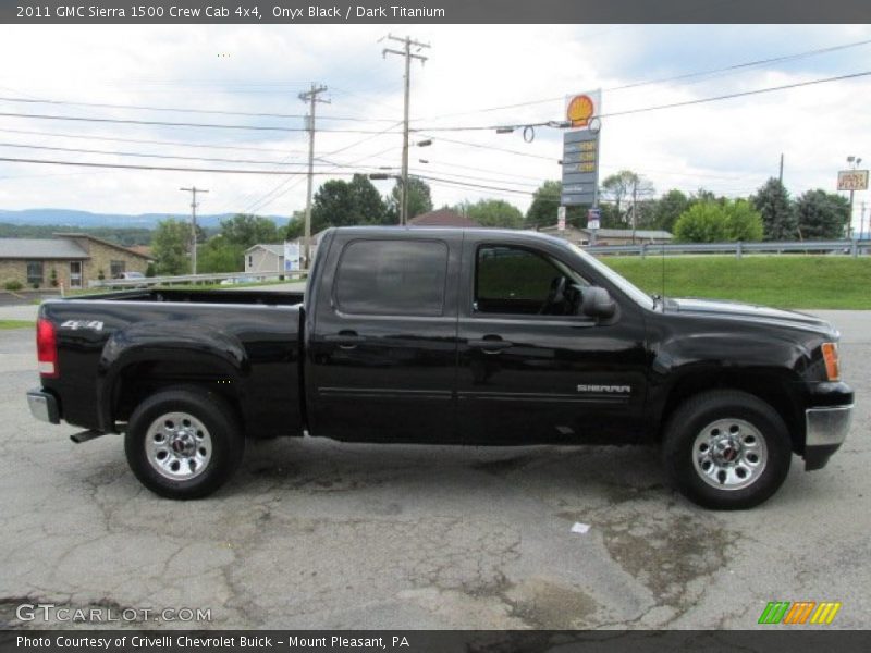 Onyx Black / Dark Titanium 2011 GMC Sierra 1500 Crew Cab 4x4