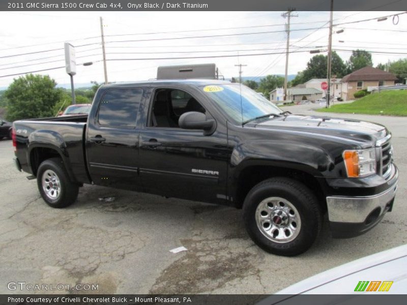 Onyx Black / Dark Titanium 2011 GMC Sierra 1500 Crew Cab 4x4