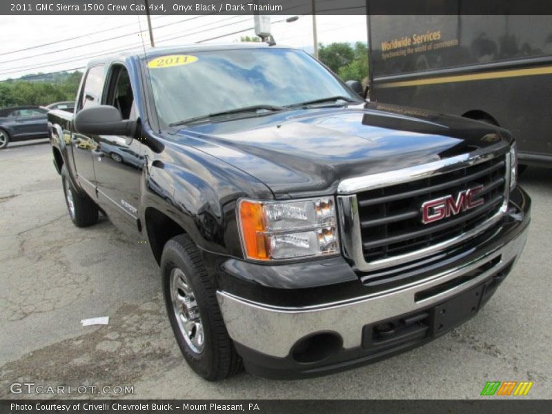 Onyx Black / Dark Titanium 2011 GMC Sierra 1500 Crew Cab 4x4