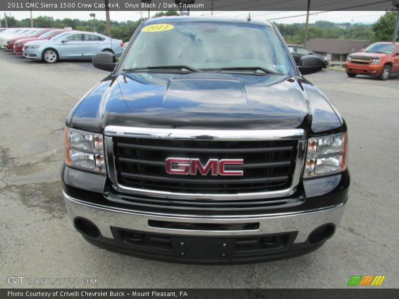 Onyx Black / Dark Titanium 2011 GMC Sierra 1500 Crew Cab 4x4