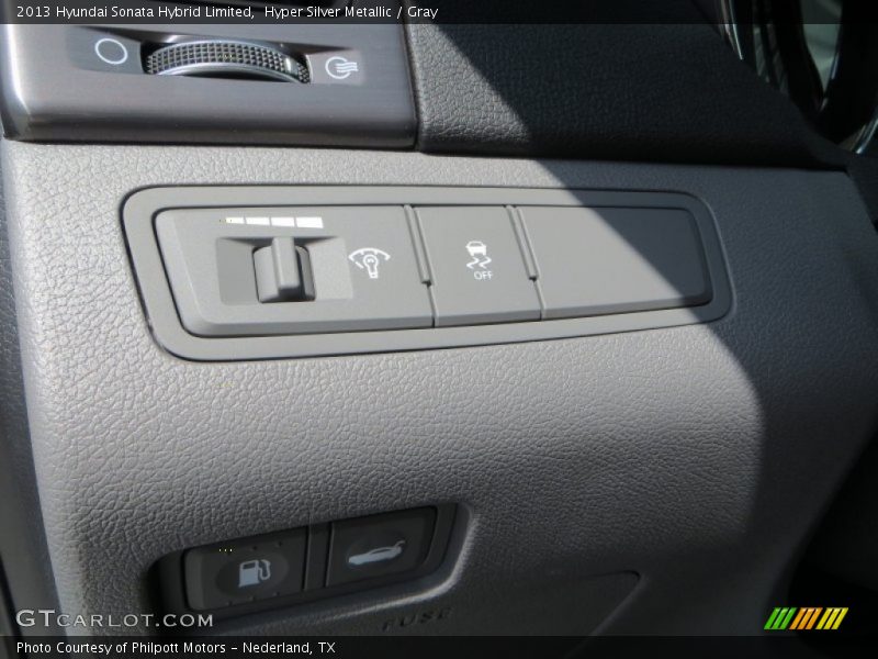 Hyper Silver Metallic / Gray 2013 Hyundai Sonata Hybrid Limited