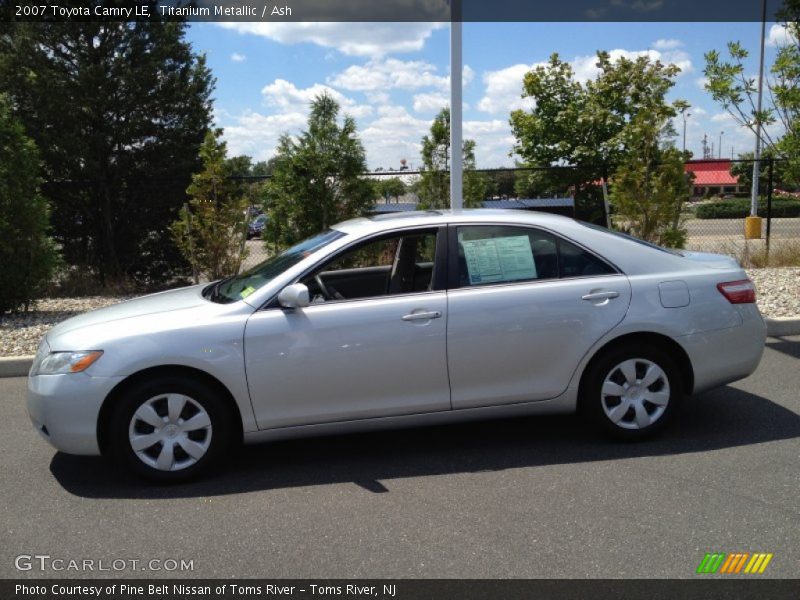 Titanium Metallic / Ash 2007 Toyota Camry LE