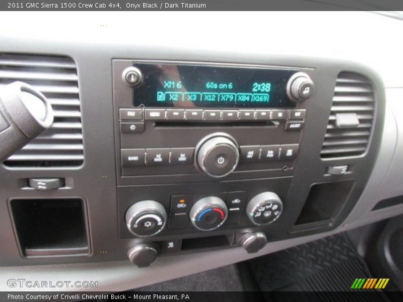 Onyx Black / Dark Titanium 2011 GMC Sierra 1500 Crew Cab 4x4