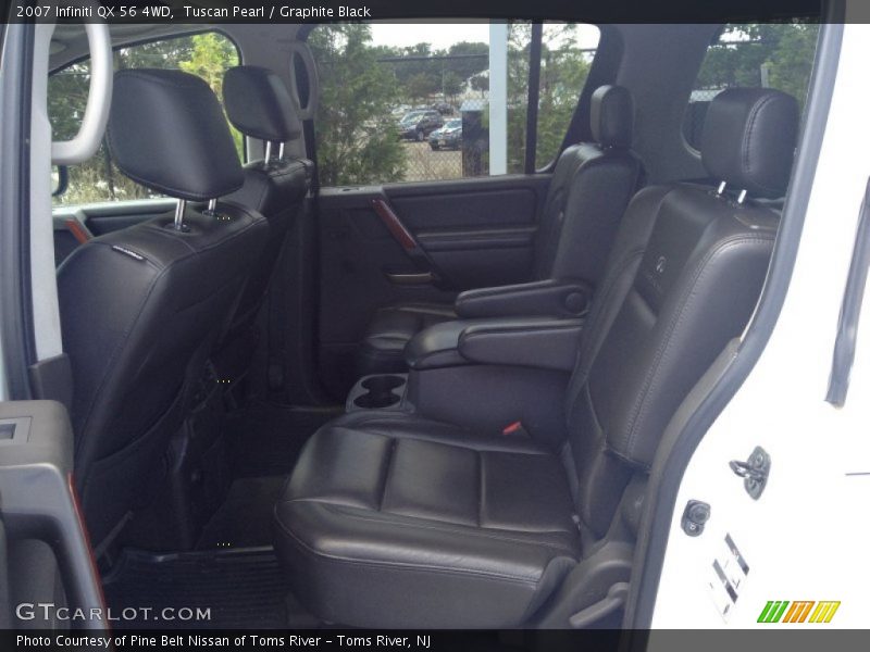 Tuscan Pearl / Graphite Black 2007 Infiniti QX 56 4WD
