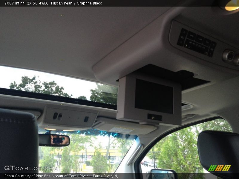 Tuscan Pearl / Graphite Black 2007 Infiniti QX 56 4WD
