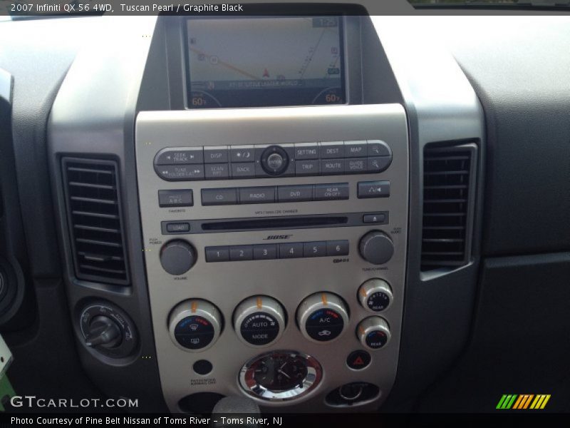 Tuscan Pearl / Graphite Black 2007 Infiniti QX 56 4WD