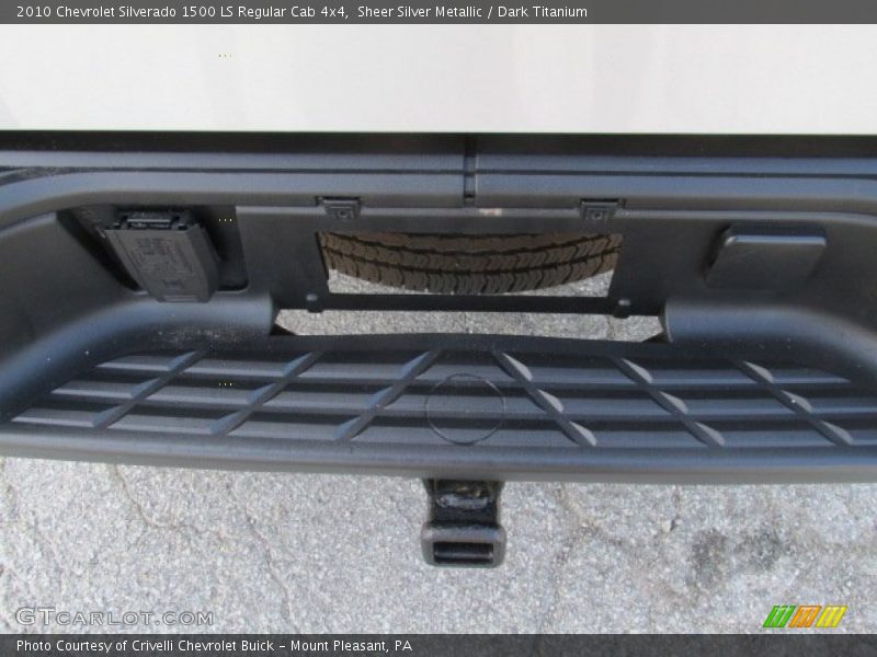 Sheer Silver Metallic / Dark Titanium 2010 Chevrolet Silverado 1500 LS Regular Cab 4x4
