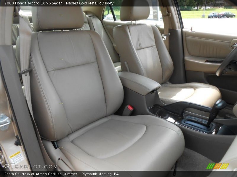 Naples Gold Metallic / Ivory 2000 Honda Accord EX V6 Sedan