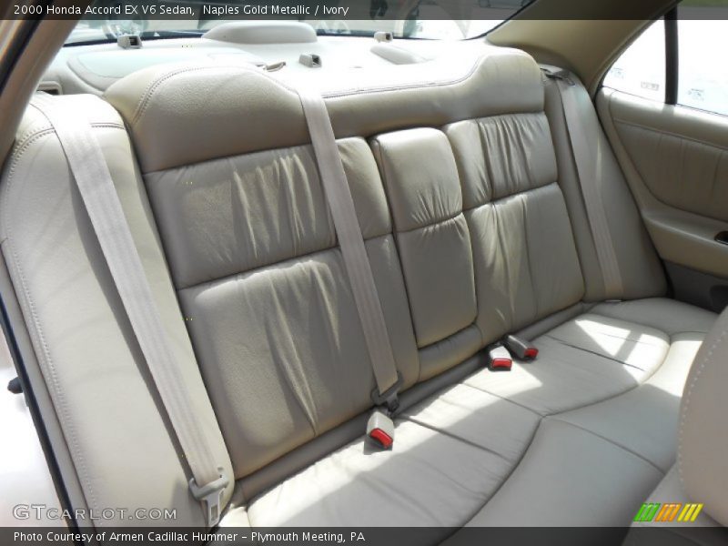 Naples Gold Metallic / Ivory 2000 Honda Accord EX V6 Sedan