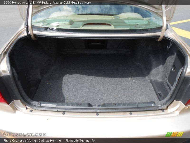 Naples Gold Metallic / Ivory 2000 Honda Accord EX V6 Sedan