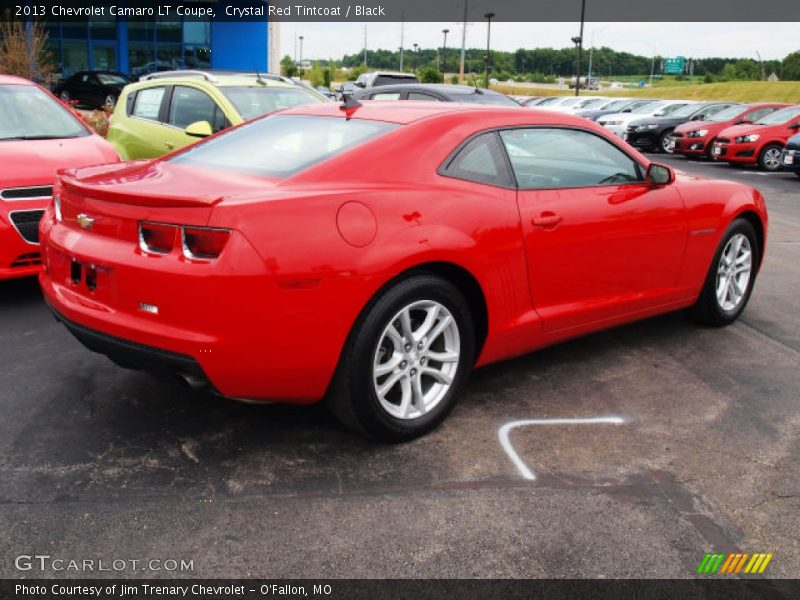 Crystal Red Tintcoat / Black 2013 Chevrolet Camaro LT Coupe