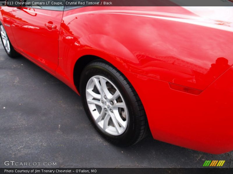 Crystal Red Tintcoat / Black 2013 Chevrolet Camaro LT Coupe