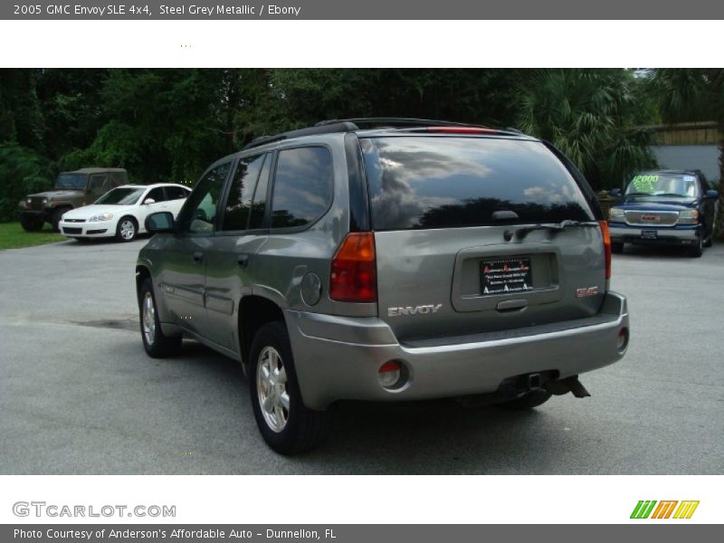 Steel Grey Metallic / Ebony 2005 GMC Envoy SLE 4x4