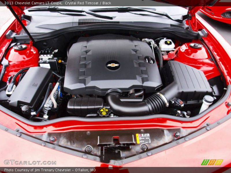Crystal Red Tintcoat / Black 2013 Chevrolet Camaro LT Coupe