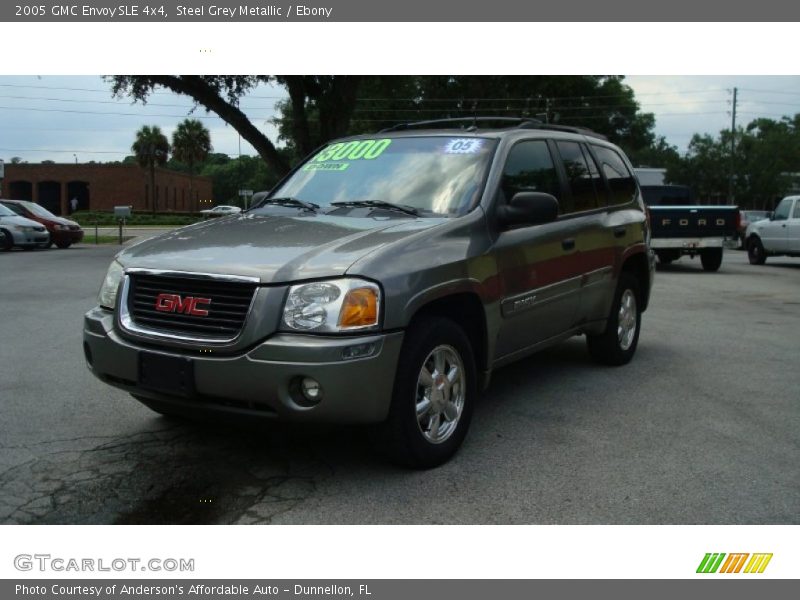 Steel Grey Metallic / Ebony 2005 GMC Envoy SLE 4x4