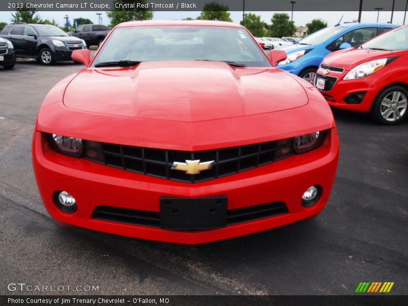 Crystal Red Tintcoat / Black 2013 Chevrolet Camaro LT Coupe