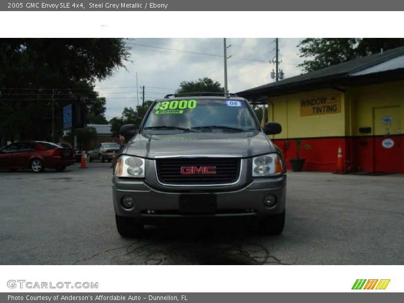 Steel Grey Metallic / Ebony 2005 GMC Envoy SLE 4x4