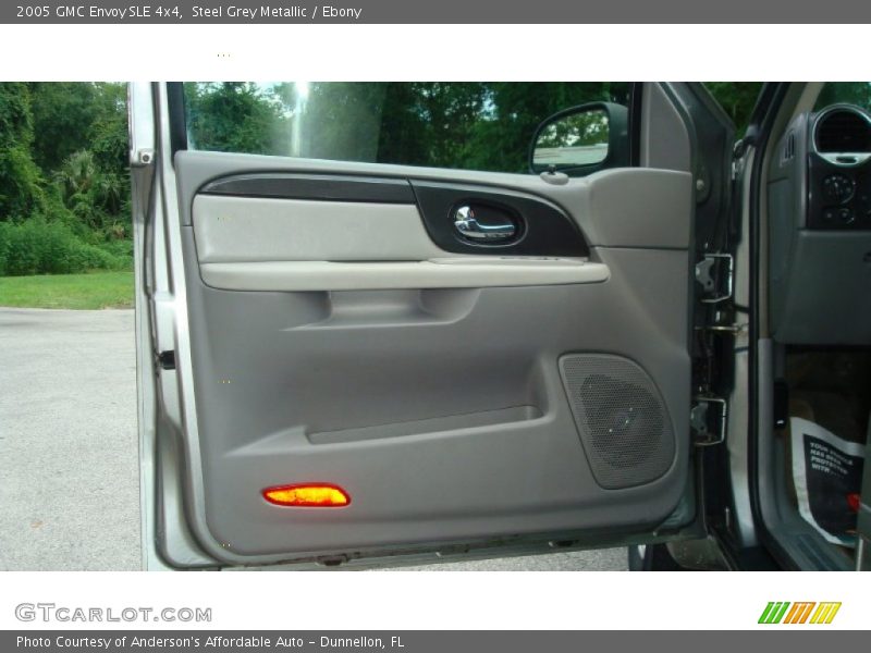 Steel Grey Metallic / Ebony 2005 GMC Envoy SLE 4x4