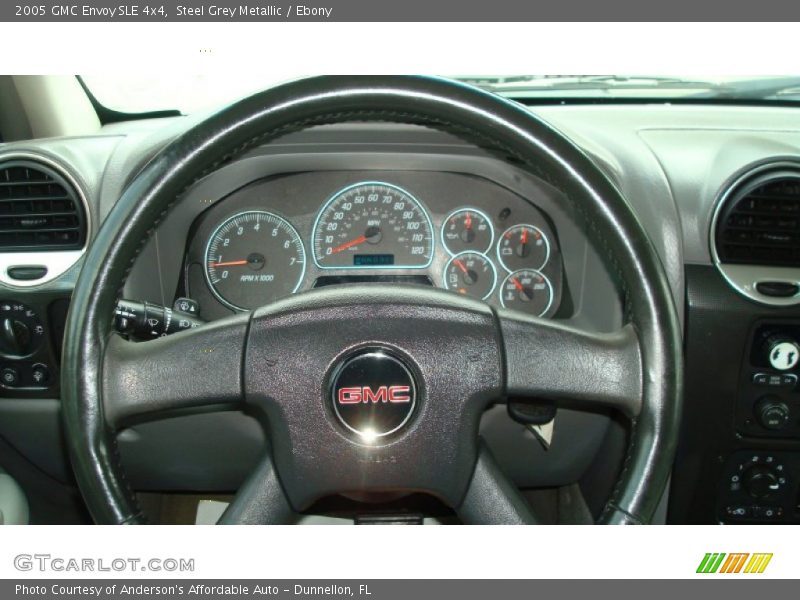 Steel Grey Metallic / Ebony 2005 GMC Envoy SLE 4x4