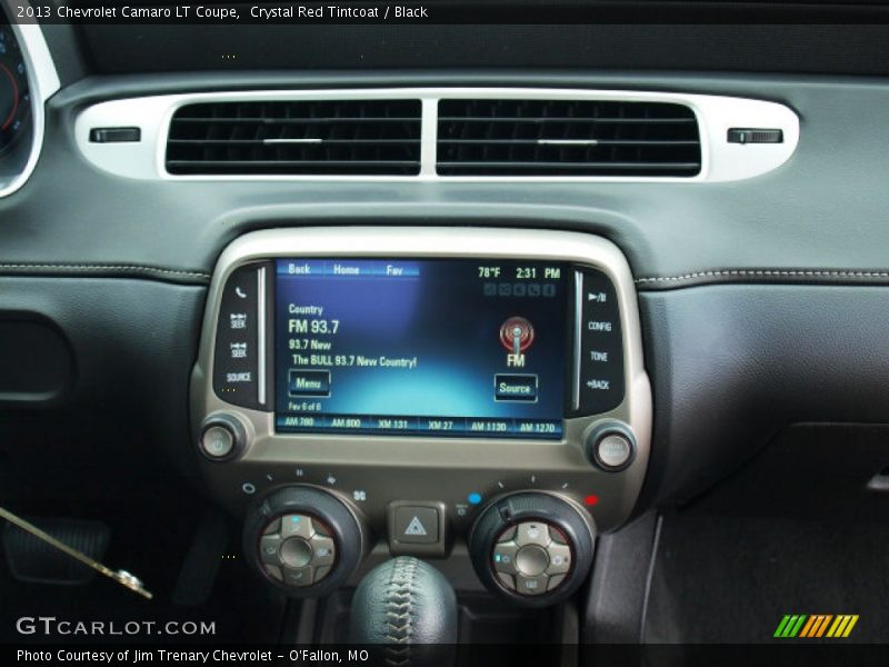 Crystal Red Tintcoat / Black 2013 Chevrolet Camaro LT Coupe
