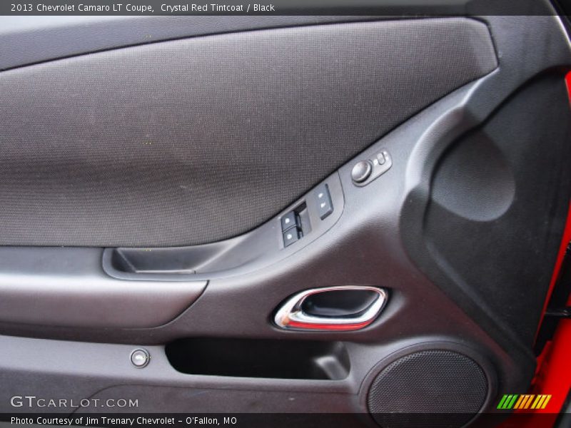 Crystal Red Tintcoat / Black 2013 Chevrolet Camaro LT Coupe