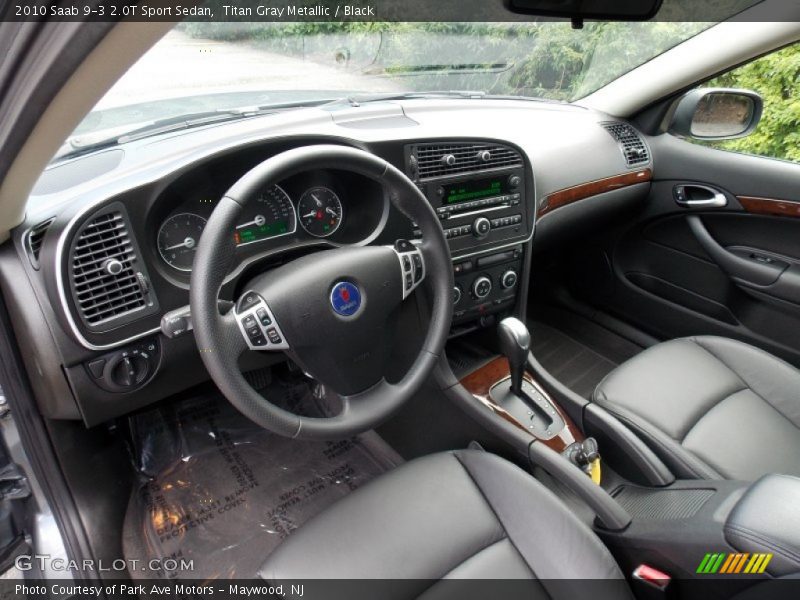 Black Interior - 2010 9-3 2.0T Sport Sedan 