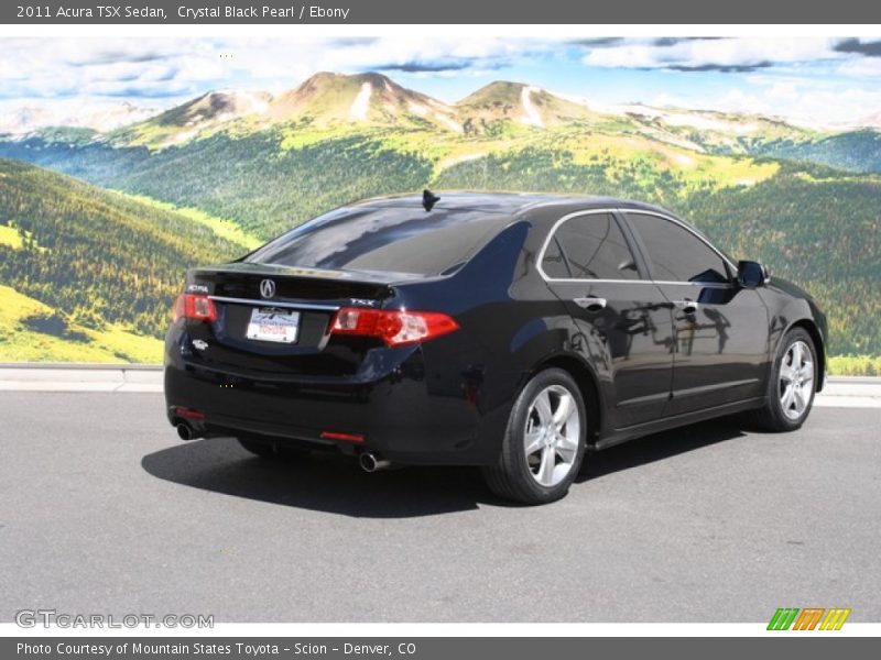 Crystal Black Pearl / Ebony 2011 Acura TSX Sedan