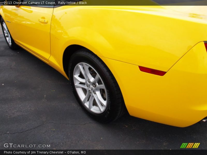 Rally Yellow / Black 2013 Chevrolet Camaro LT Coupe