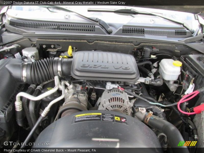  2007 Dakota ST Club Cab 4x4 Engine - 3.7 Liter SOHC 12-Valve PowerTech V6