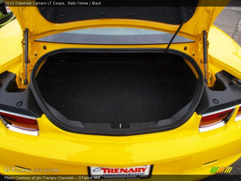 Rally Yellow / Black 2013 Chevrolet Camaro LT Coupe