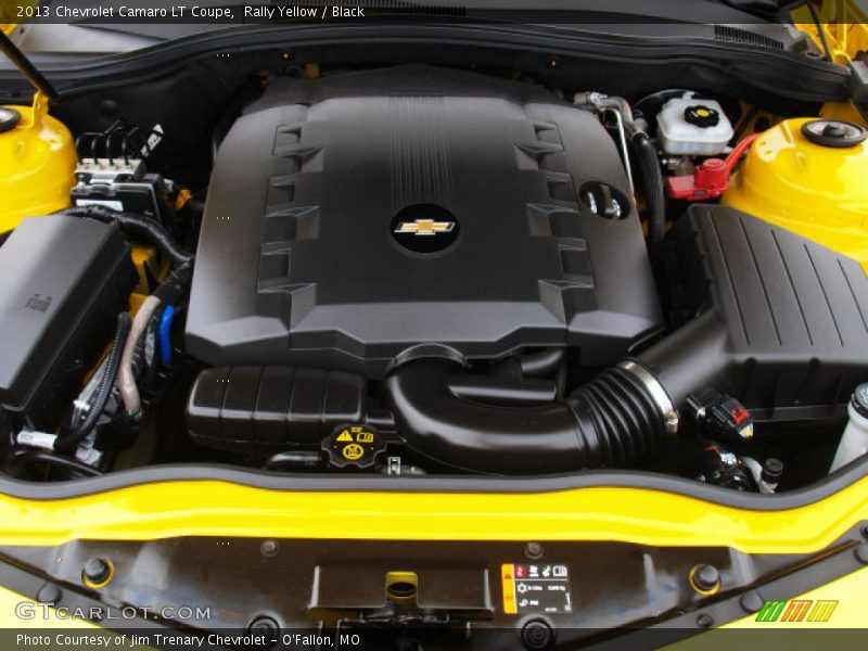 Rally Yellow / Black 2013 Chevrolet Camaro LT Coupe