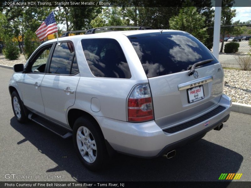 Starlight Silver Metallic / Ebony 2004 Acura MDX Touring
