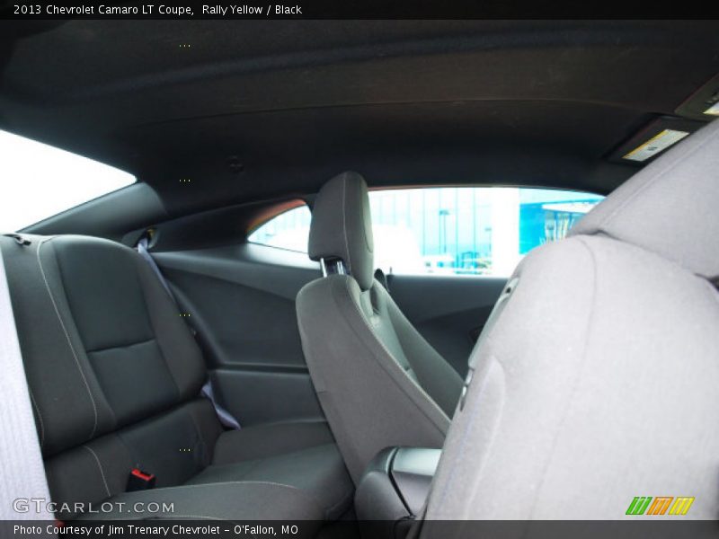 Rally Yellow / Black 2013 Chevrolet Camaro LT Coupe