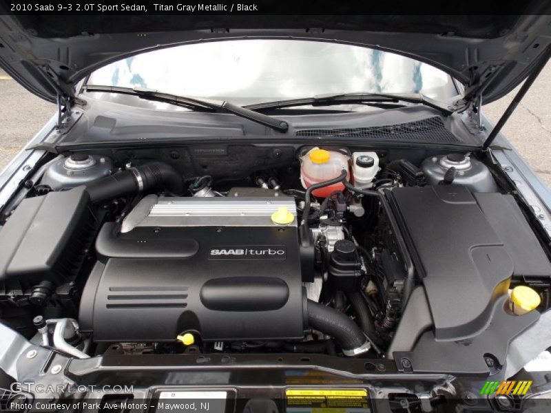  2010 9-3 2.0T Sport Sedan Engine - 2.0 Liter Turbocharged DOHC 16-Valve V6