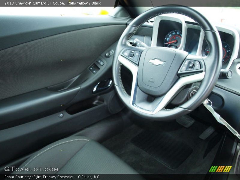 Rally Yellow / Black 2013 Chevrolet Camaro LT Coupe