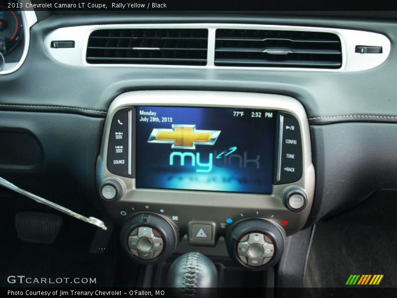 Rally Yellow / Black 2013 Chevrolet Camaro LT Coupe