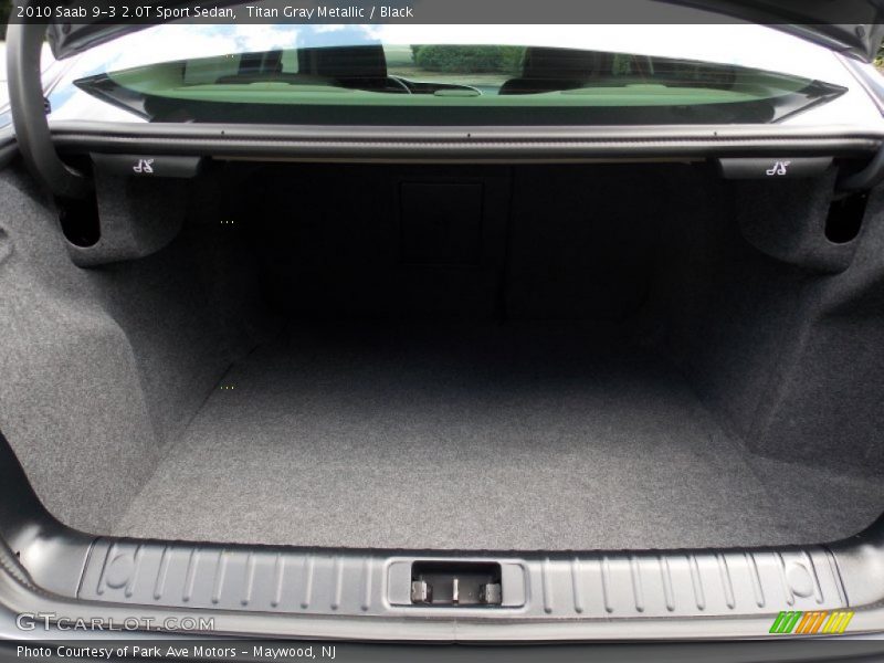  2010 9-3 2.0T Sport Sedan Trunk