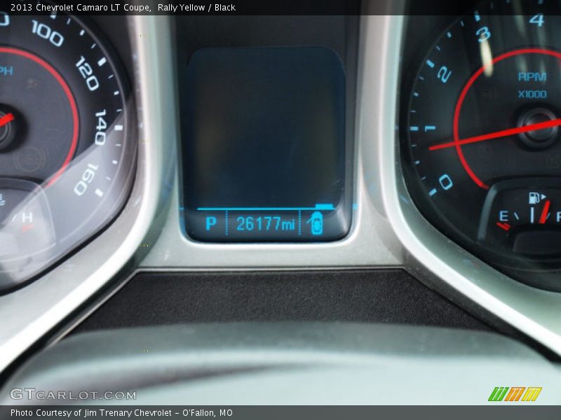 Rally Yellow / Black 2013 Chevrolet Camaro LT Coupe