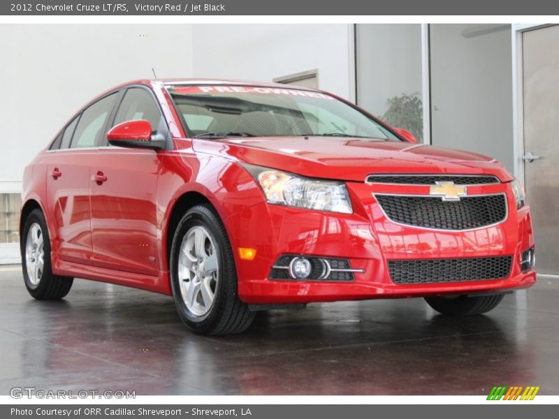Victory Red / Jet Black 2012 Chevrolet Cruze LT/RS