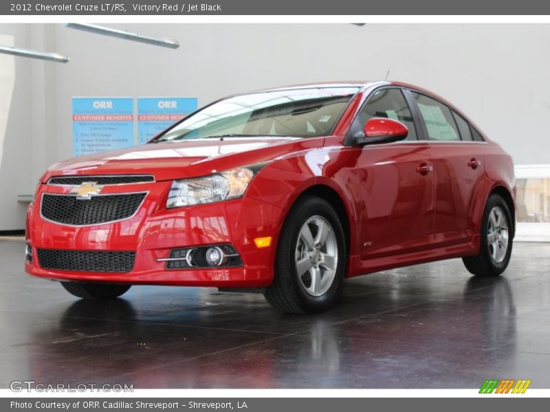 Victory Red / Jet Black 2012 Chevrolet Cruze LT/RS