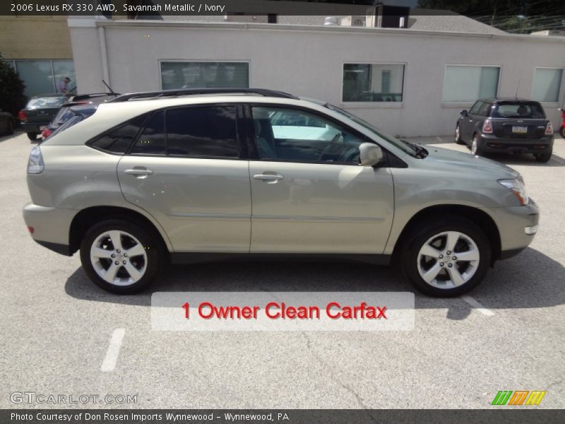 Savannah Metallic / Ivory 2006 Lexus RX 330 AWD