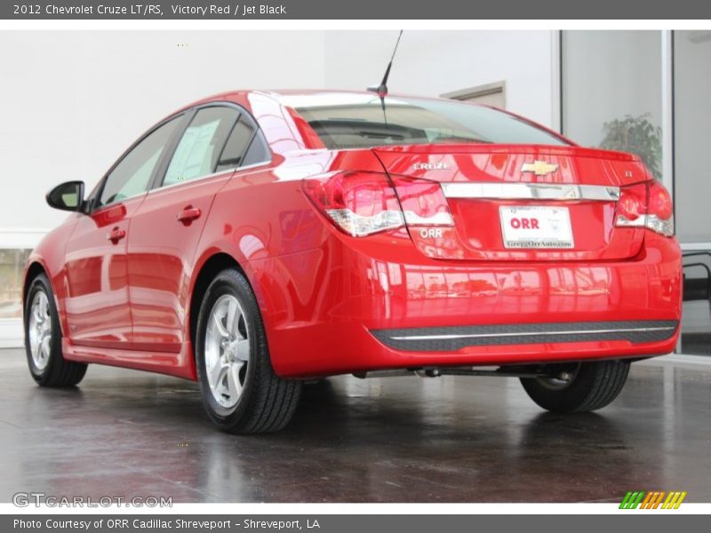 Victory Red / Jet Black 2012 Chevrolet Cruze LT/RS