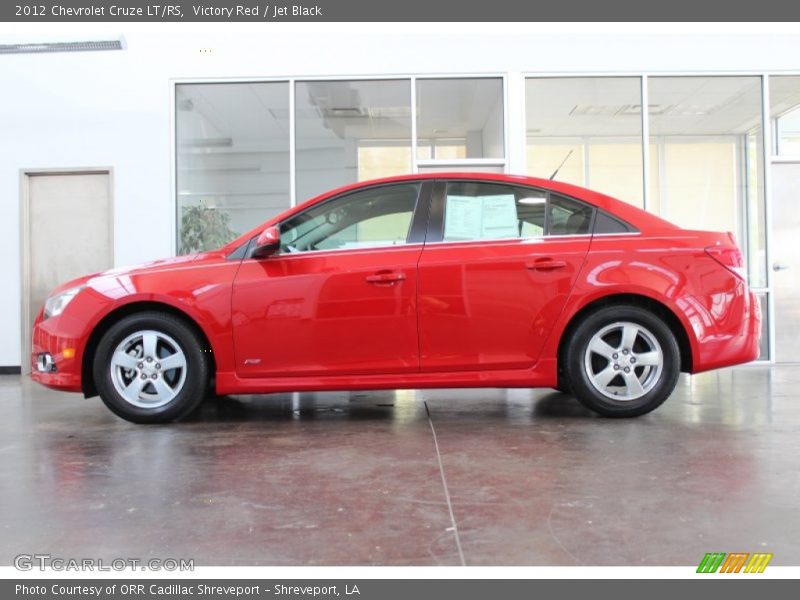 Victory Red / Jet Black 2012 Chevrolet Cruze LT/RS