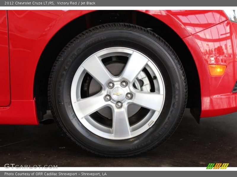 Victory Red / Jet Black 2012 Chevrolet Cruze LT/RS