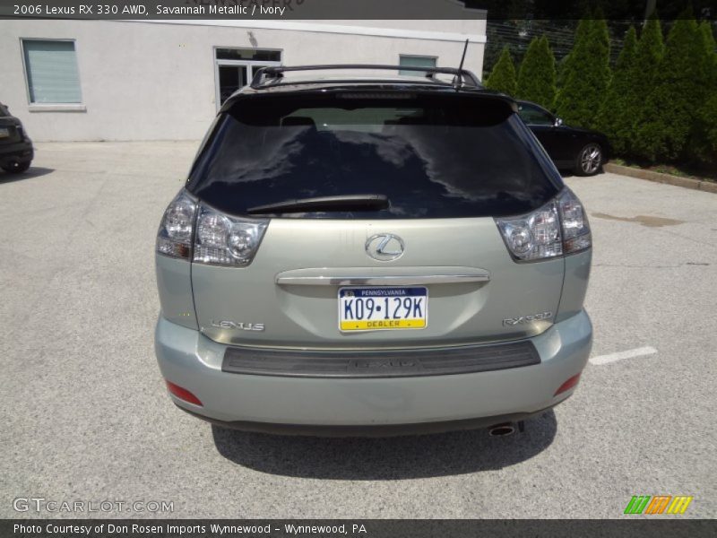 Savannah Metallic / Ivory 2006 Lexus RX 330 AWD