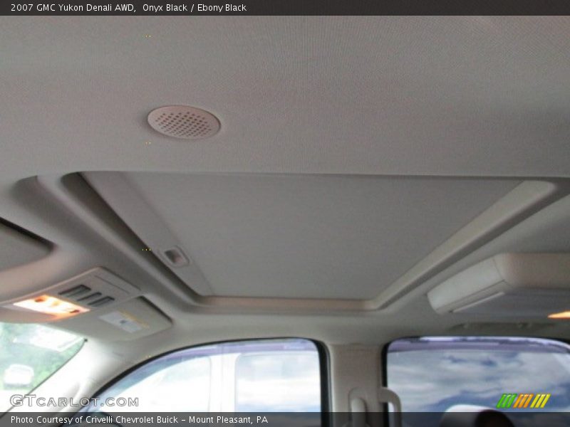 Onyx Black / Ebony Black 2007 GMC Yukon Denali AWD