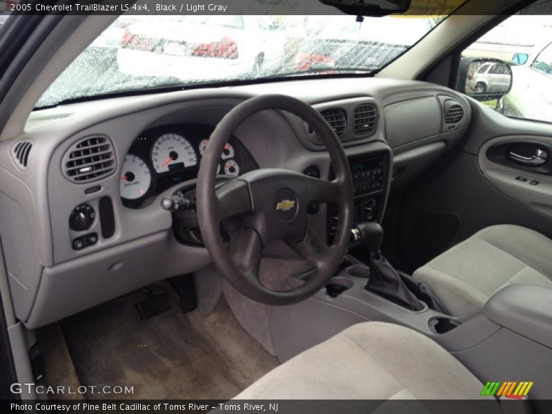 Black / Light Gray 2005 Chevrolet TrailBlazer LS 4x4