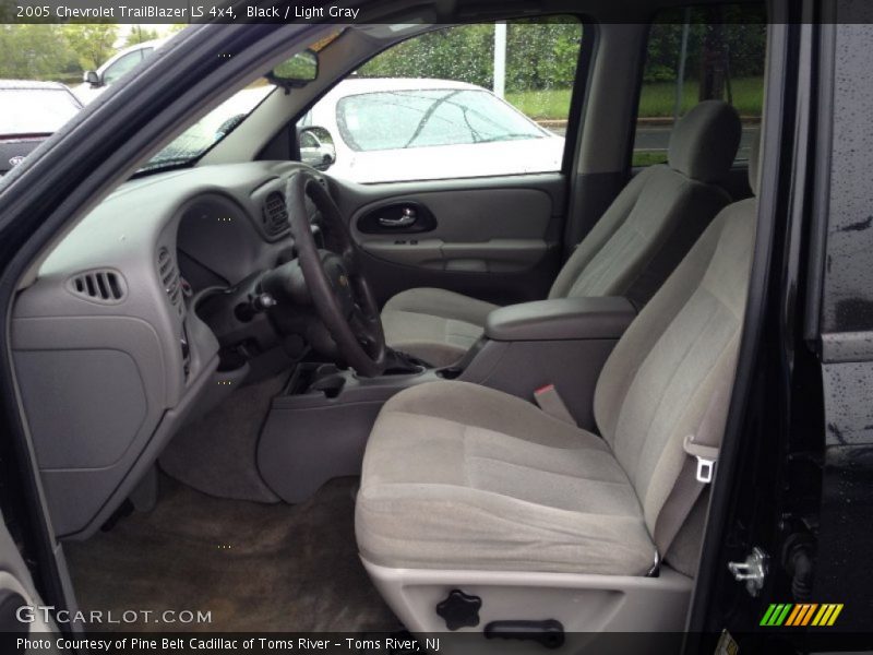Black / Light Gray 2005 Chevrolet TrailBlazer LS 4x4