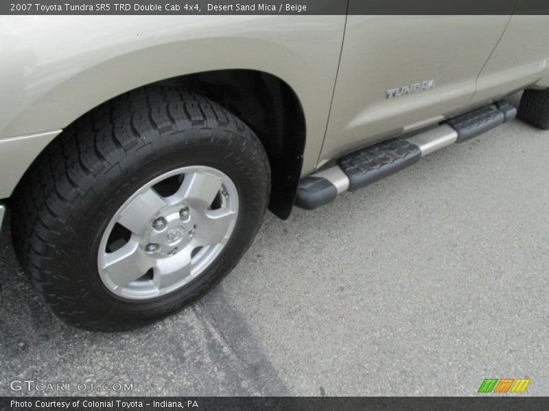 Desert Sand Mica / Beige 2007 Toyota Tundra SR5 TRD Double Cab 4x4