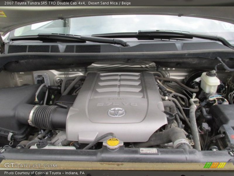 Desert Sand Mica / Beige 2007 Toyota Tundra SR5 TRD Double Cab 4x4